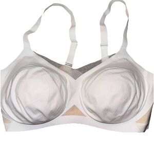 Honeylove Women’s White Adjustable Crossover Bra
